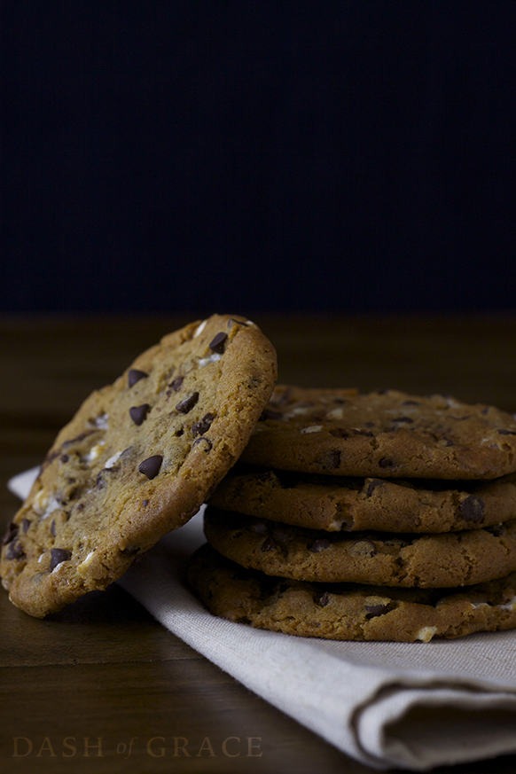 Brown Butter S'mores Cookies