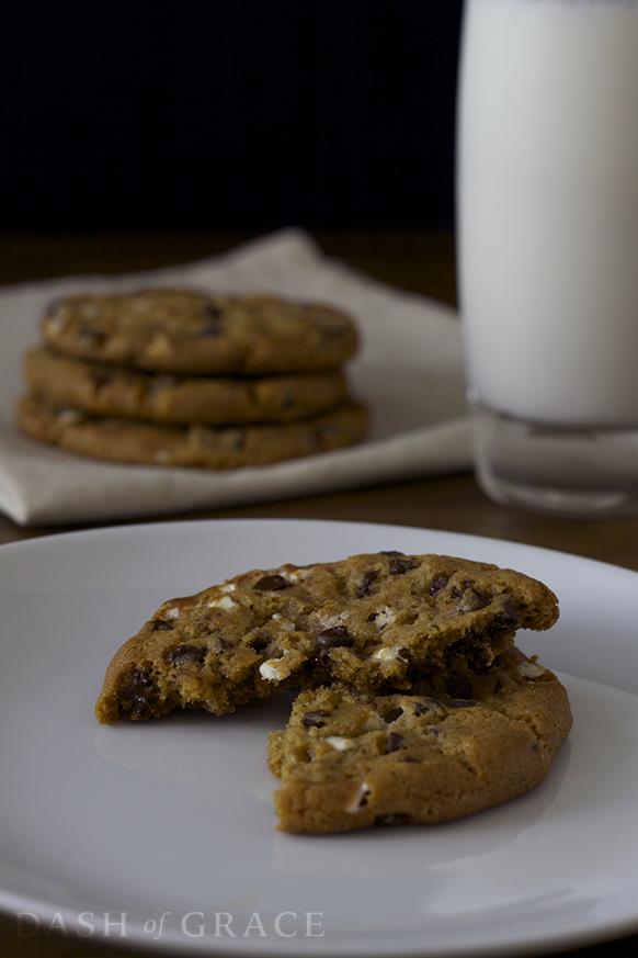 Brown Butter S'mores Cookies Recipe