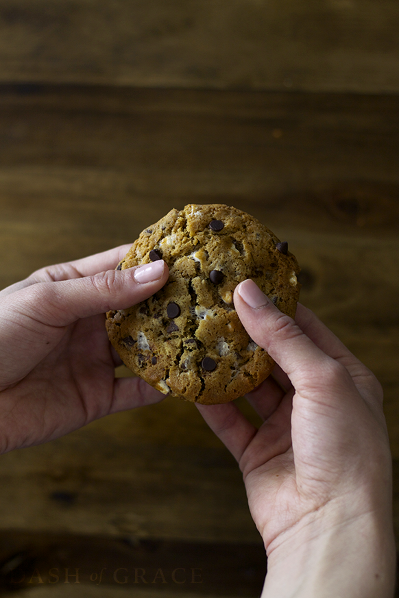 Brown Butter S'mores Cookies