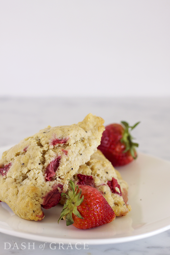 Strawberry Pepper Scones Recipe