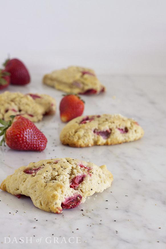 Strawberry Pepper Scones Recipe