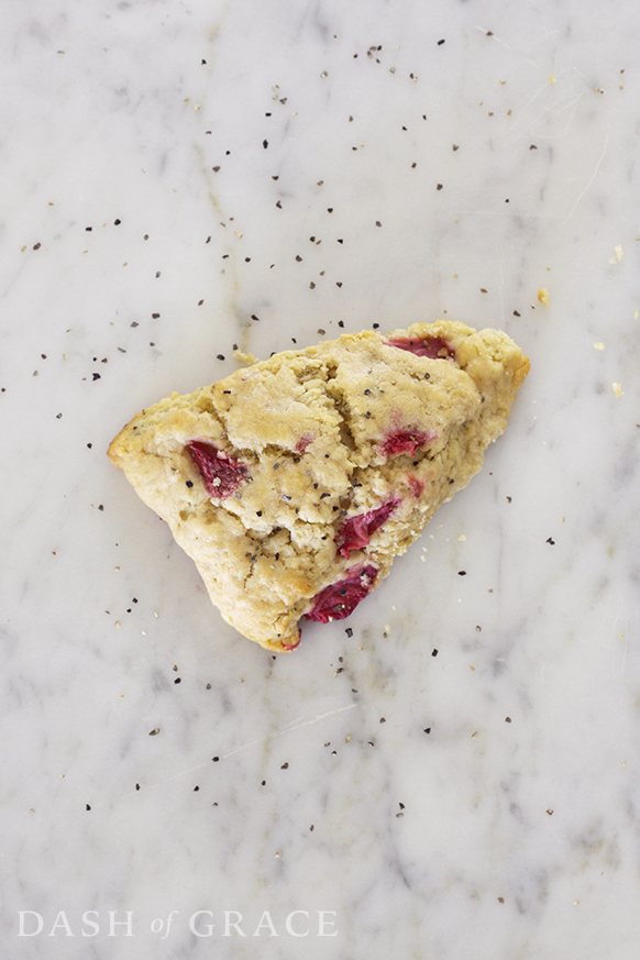 Strawberry Pepper Scones Recipe