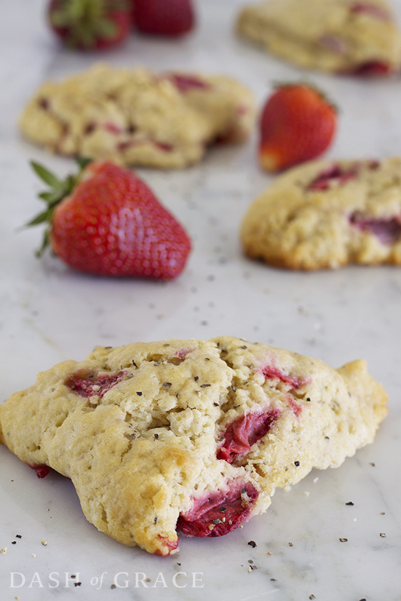 Strawberry Pepper Scones Recipe