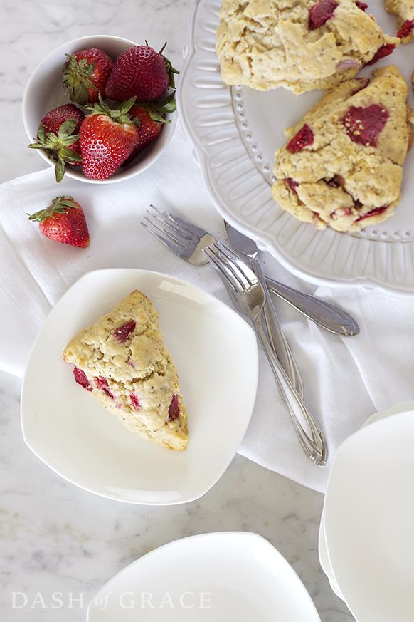 Strawberry Pepper Scones Recipe