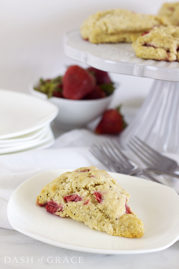 Strawberry Pepper Scones Recipe