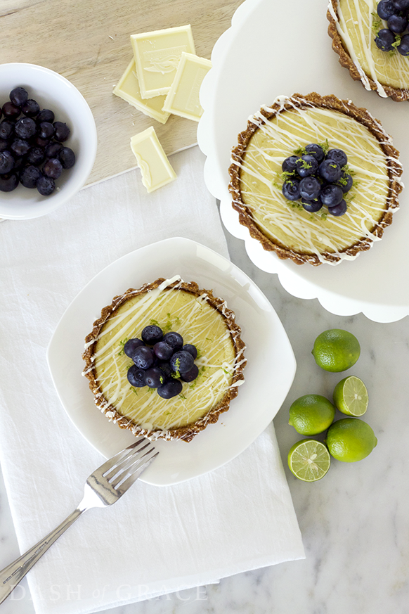 Blueberry Lime Tartlets Recipe