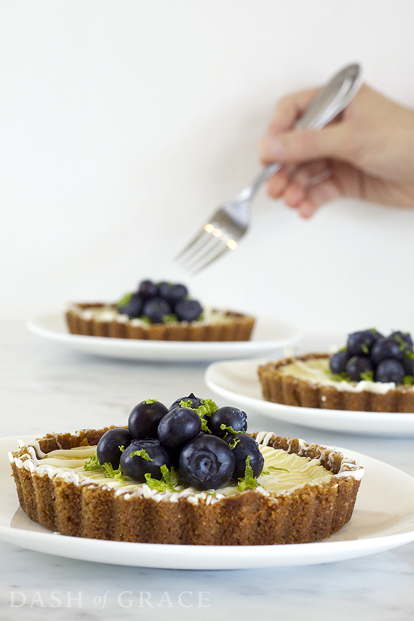 Blueberry Lime Tartlets Recipe