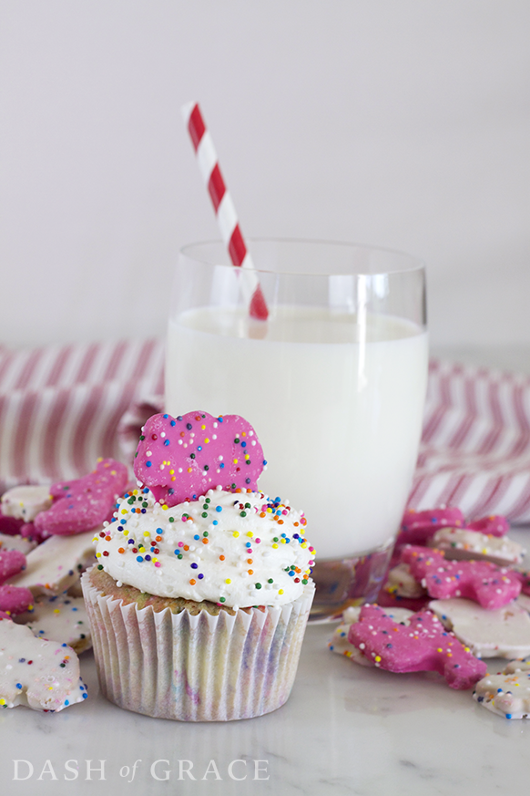 Circus Cookie Cupcakes Recipe