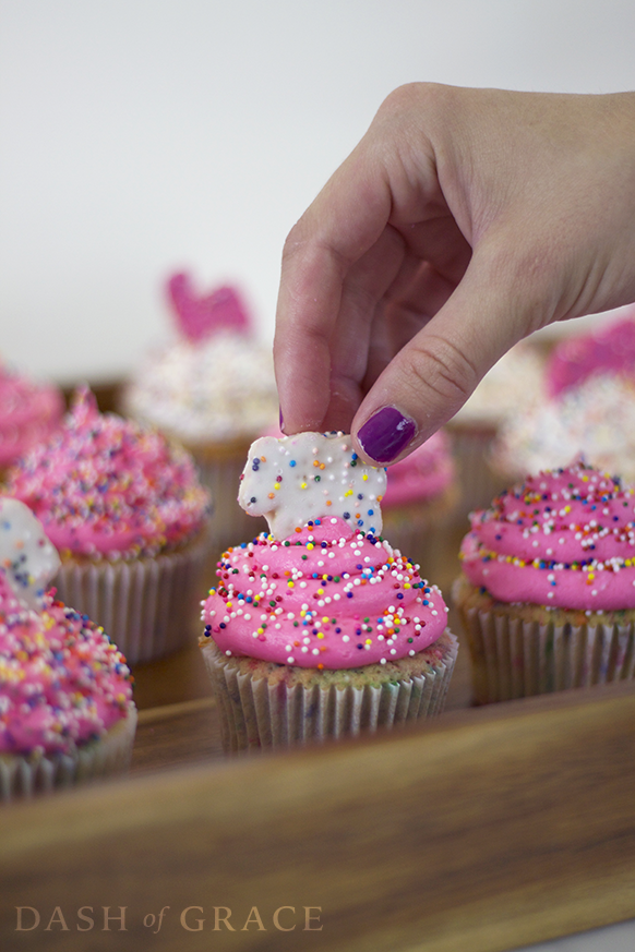 Circus Cookie Cupcakes Recipe