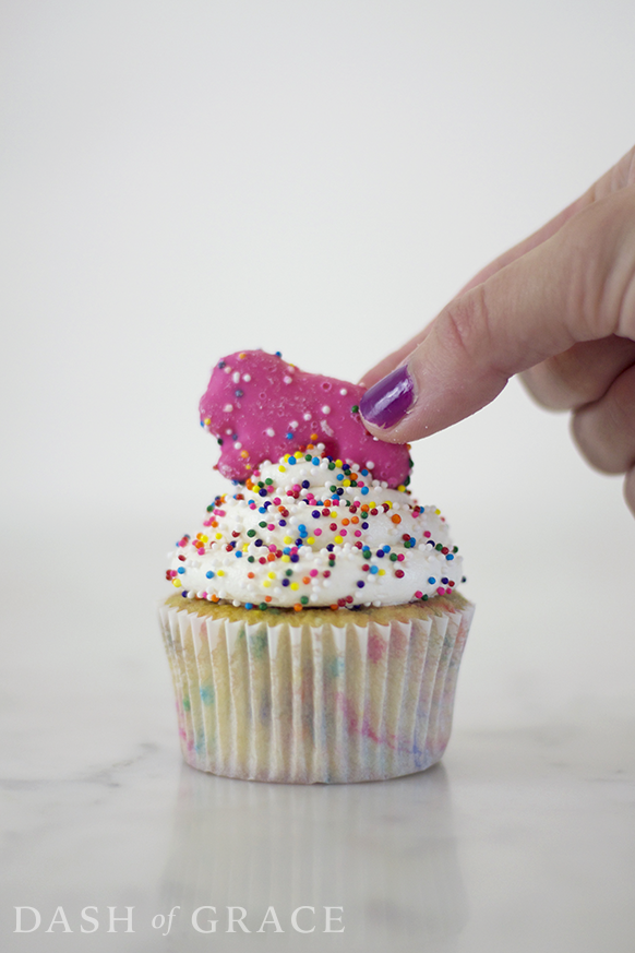 Circus Cookie Cupcakes Recipe