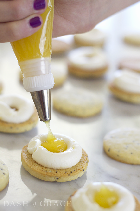 Lemon Poppyseed Sandwich Cookies Recipe