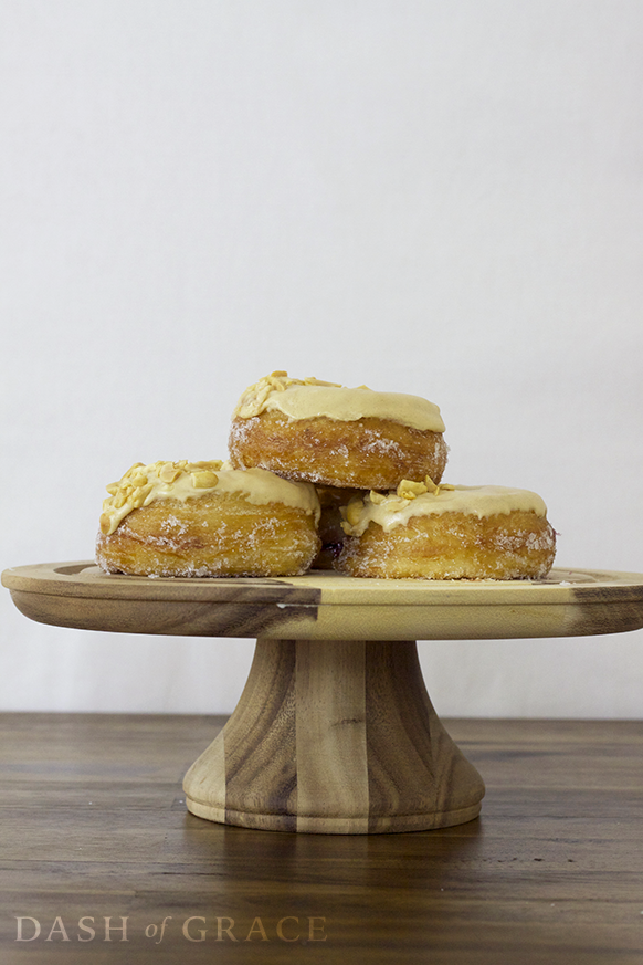 Peanut Butter & Jelly Croissant Donuts Recipe