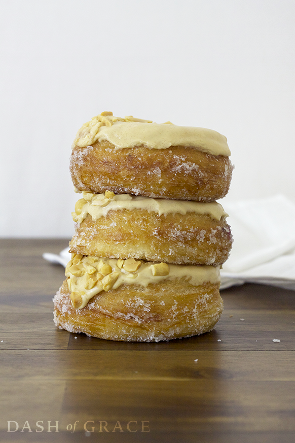 Peanut Butter & Jelly Croissant Donuts Recipe