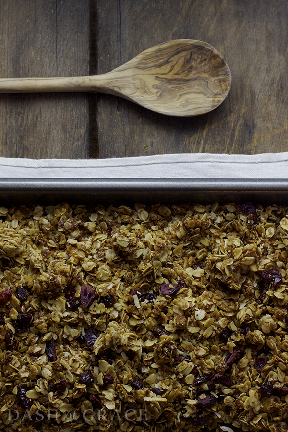 The Best Granola Recipe (Nut, dairy, & egg free)