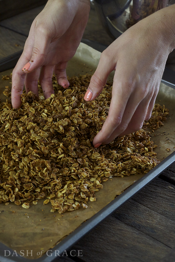 The Best Granola Recipe (Nut, dairy, & egg free)