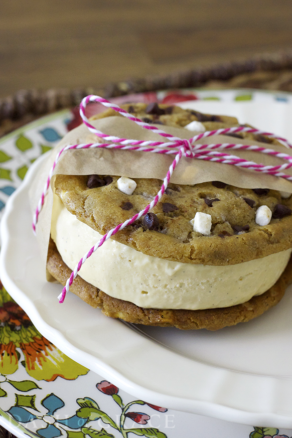 S’mores Ice Cream Cookie Sandwiches Recipe