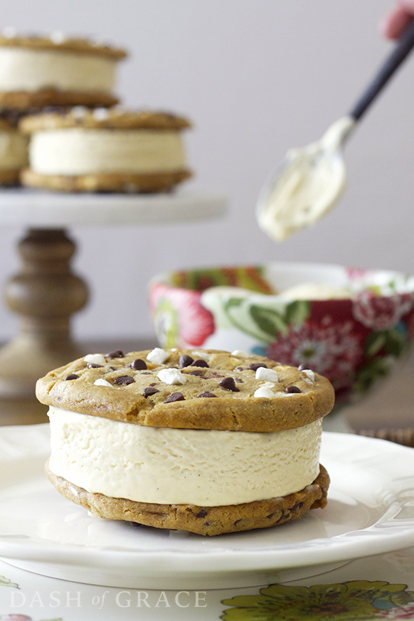 S’mores Ice Cream Cookie Sandwiches Recipe