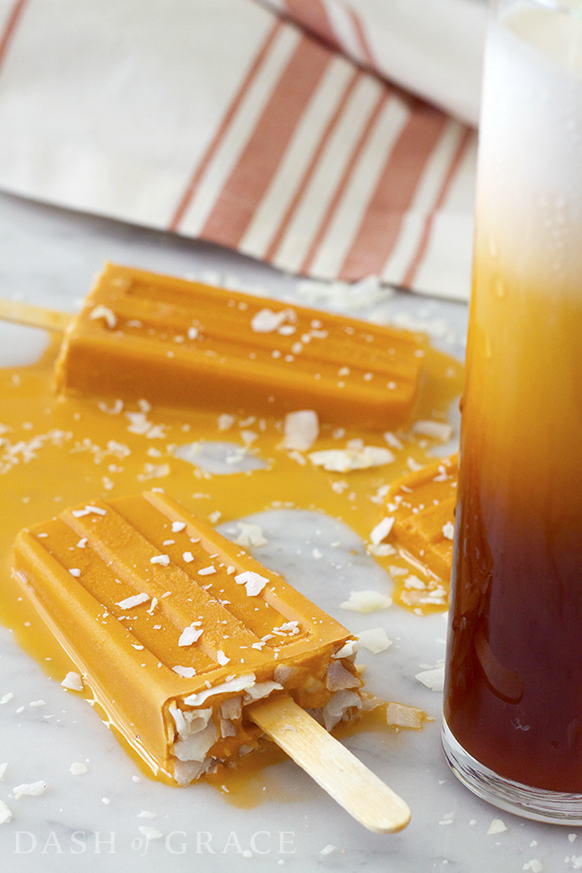 Thai Iced Tea Pops Recipe