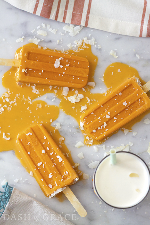 Thai Iced Tea Pops Recipe