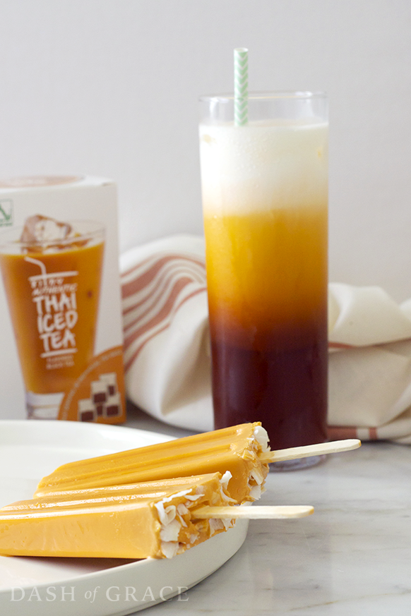 Thai Iced Tea Pops Recipe