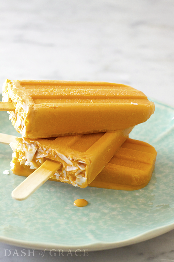 Thai Iced Tea Pops Recipe