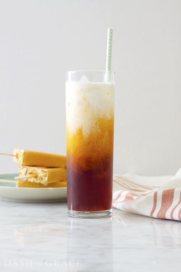 Thai Iced Tea Pops Recipe