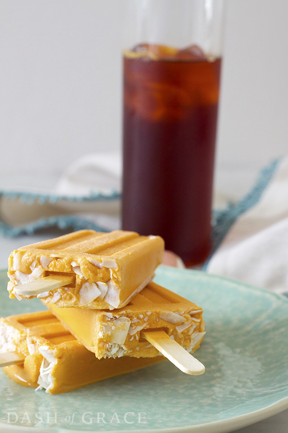 Thai Iced Tea Pops Recipe