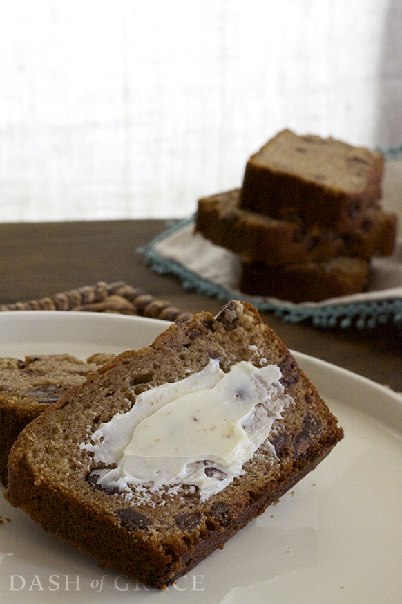 Chocolate Chip Banana Bread Recipe