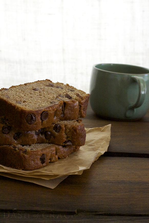 Chocolate Chip Banana Bread Recipe