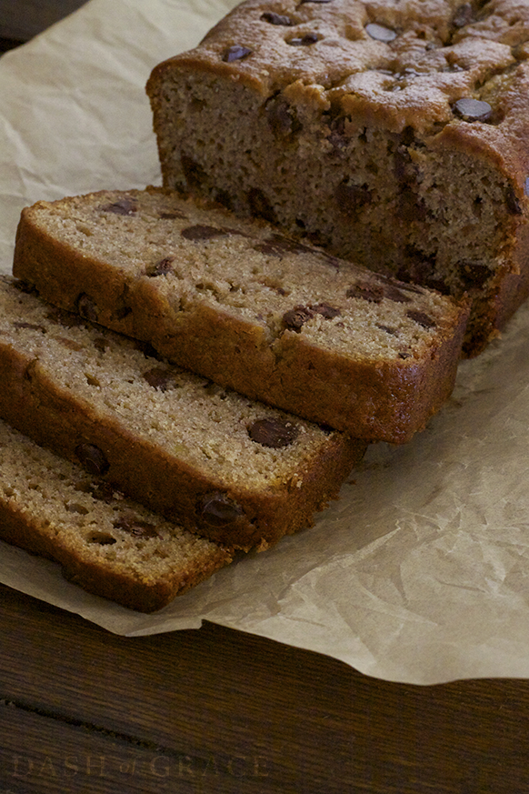 Chocolate Chip Banana Bread Recipe