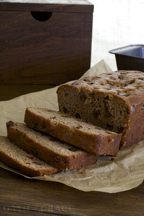 Chocolate Chip Banana Bread Recipe