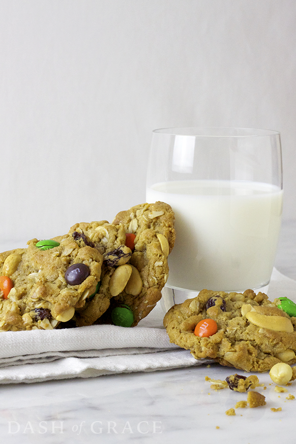 Monster Mountain Trail Mix Cookies Recipe