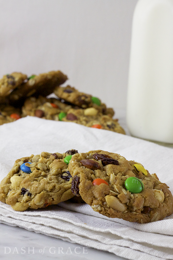 Monster Mountain Trail Mix Cookies Recipe