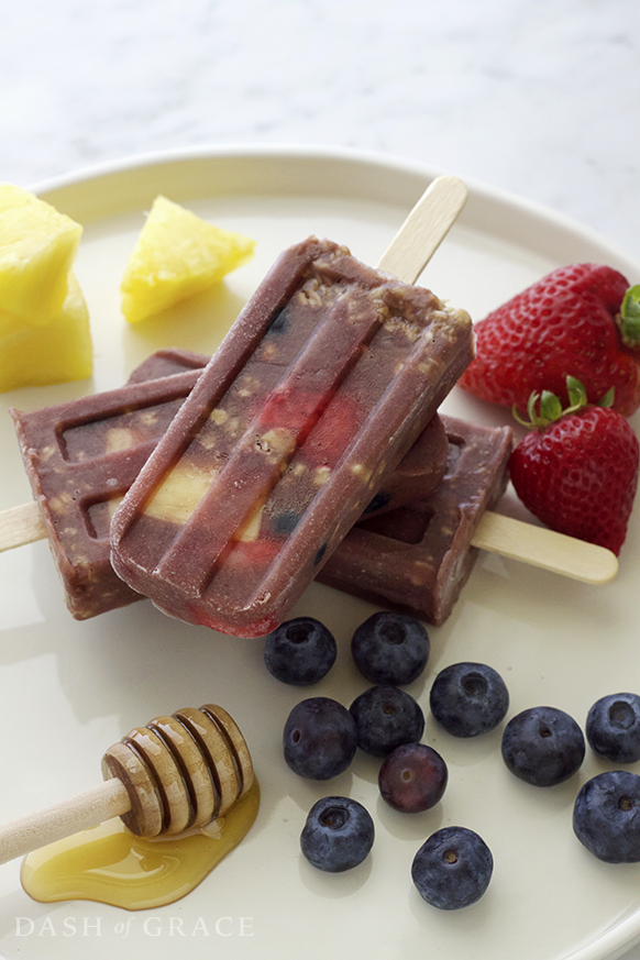 Acai Bowl Popsicles Recipe