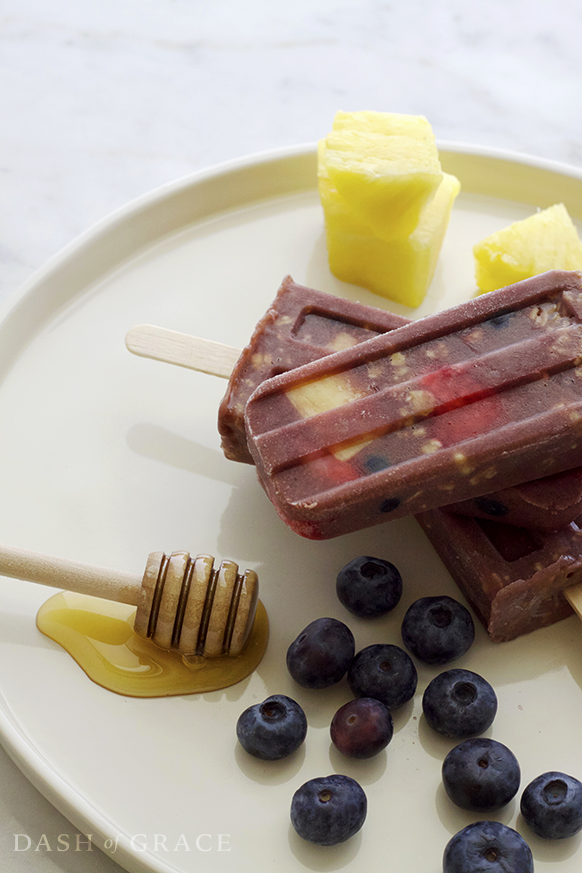 Acai Bowl Popsicles Recipe