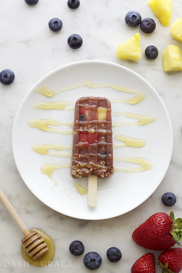 Acai Bowl Popsicles Recipe