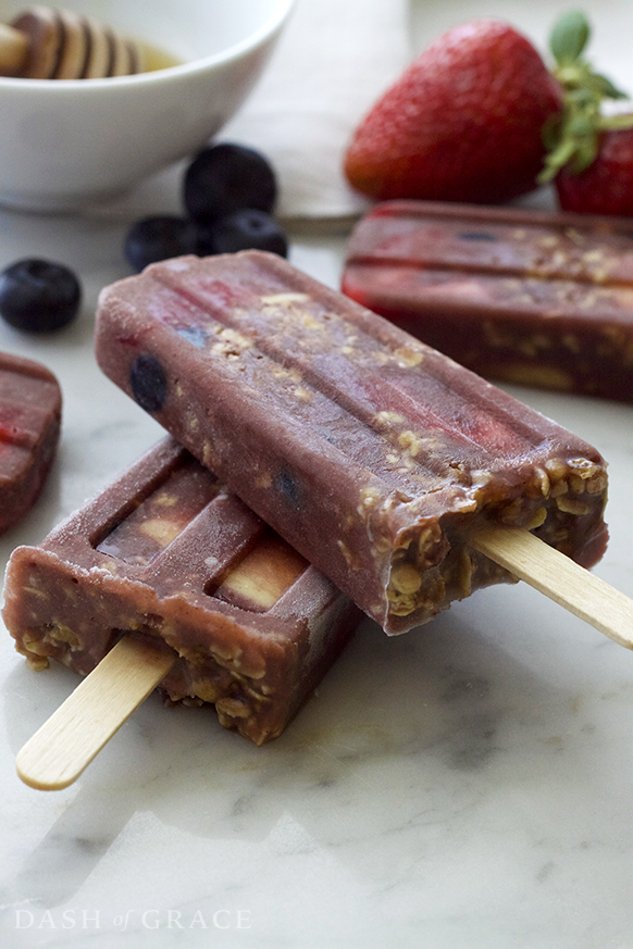 Acai Bowl Popsicles Recipe