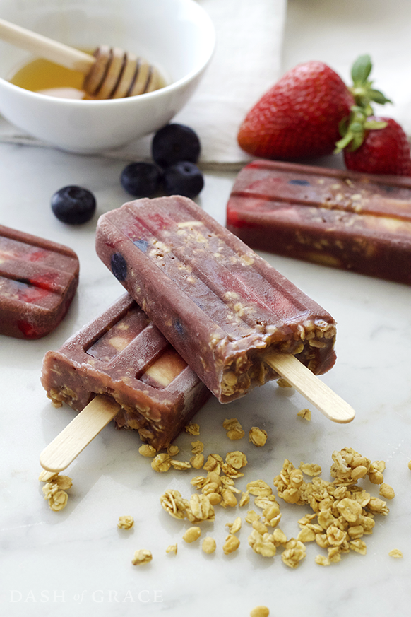 Acai Bowl Popsicles Recipe