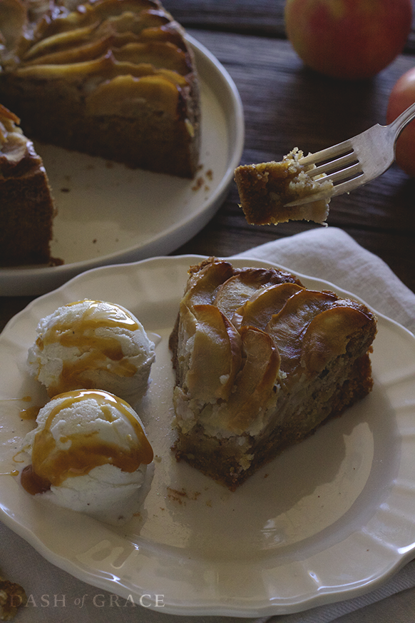 Grandma’s Raw Apple Cake Recipe