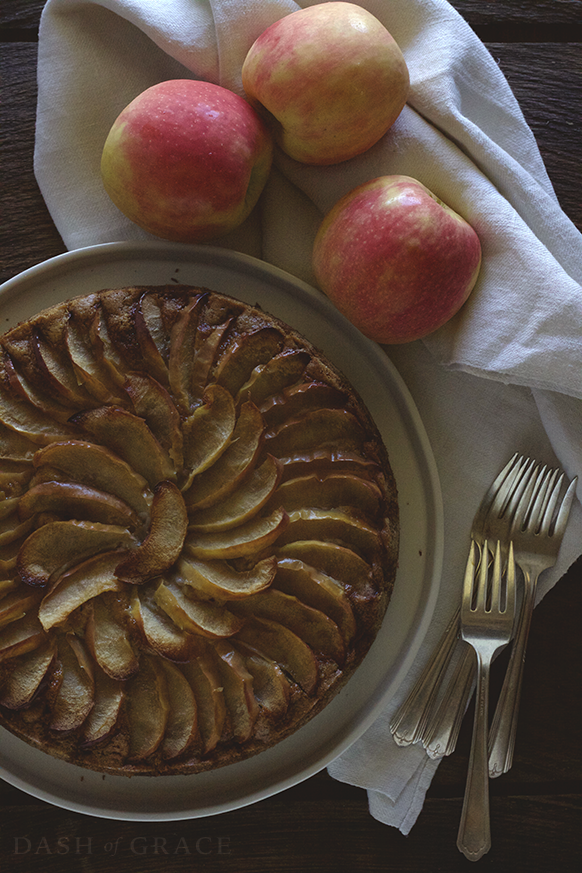 Grandma’s Raw Apple Cake Recipe