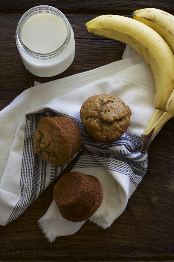 Elvis Muffins (Peanut Butter + Banana) Recipe