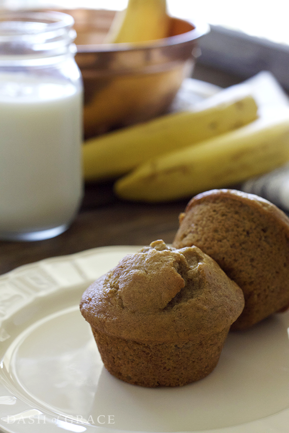 Elvis Muffins (Peanut Butter + Banana) Recipe