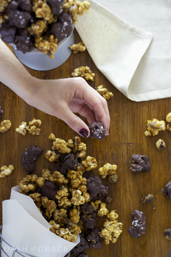 Hazelnut Caramel Corn Recipe