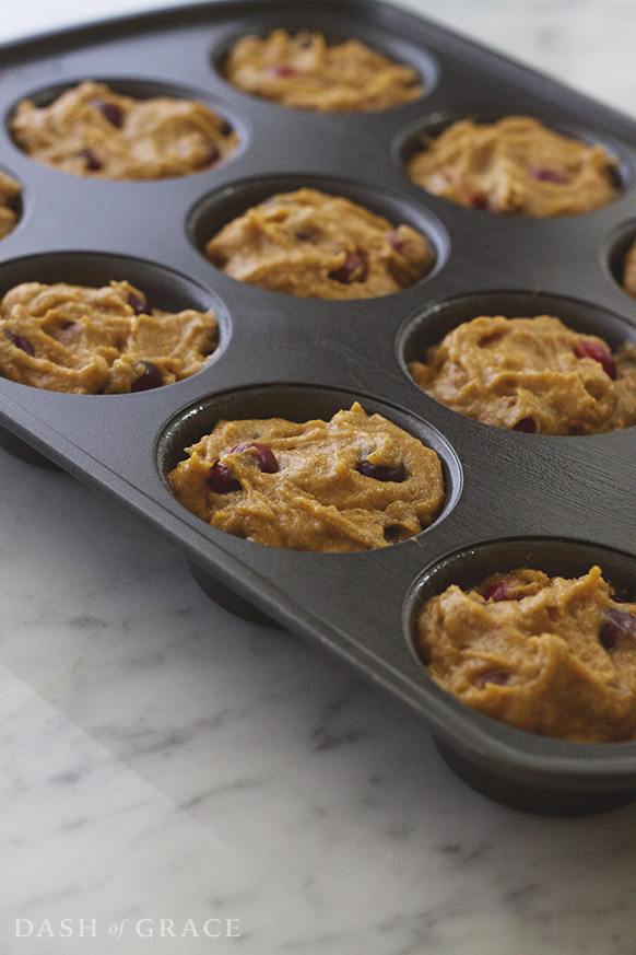 Pumpkin Cranberry Muffins Recipe