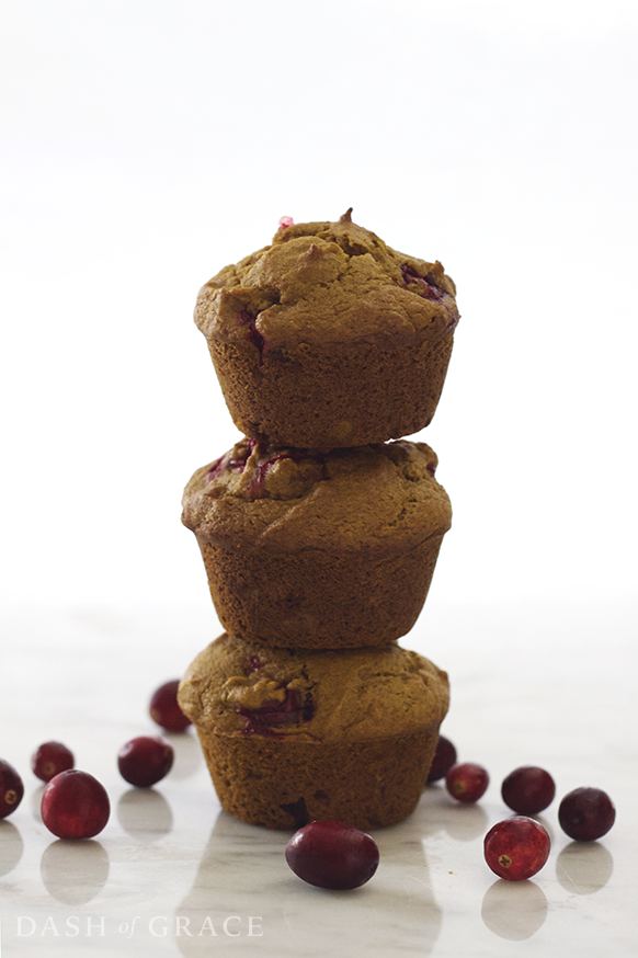 Pumpkin Cranberry Muffins Recipe