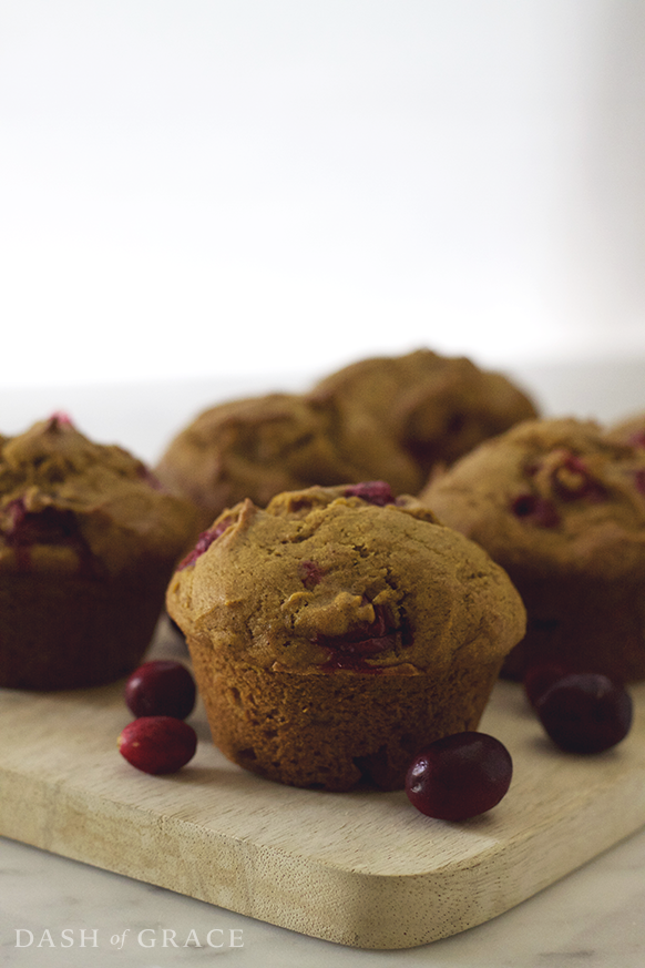 Pumpkin Cranberry Muffins Recipe