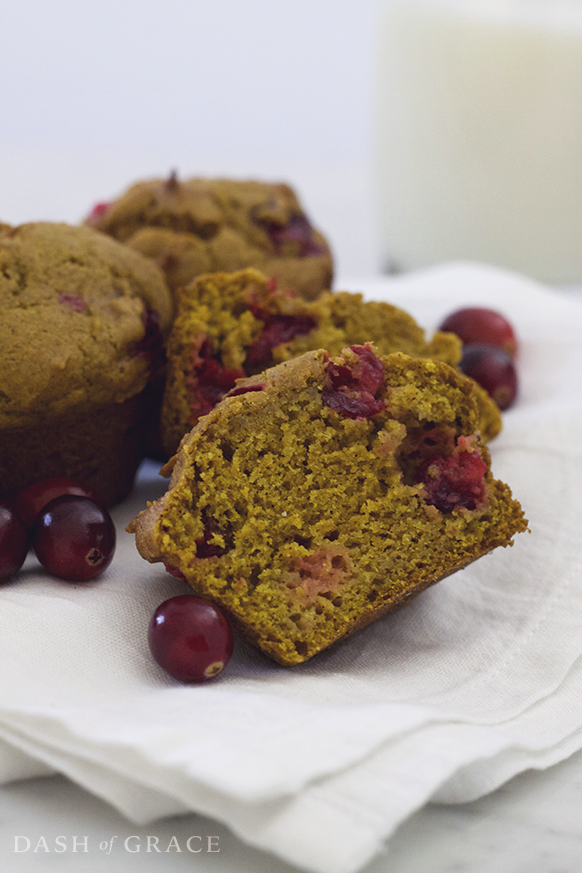 Pumpkin Cranberry Muffins Recipe