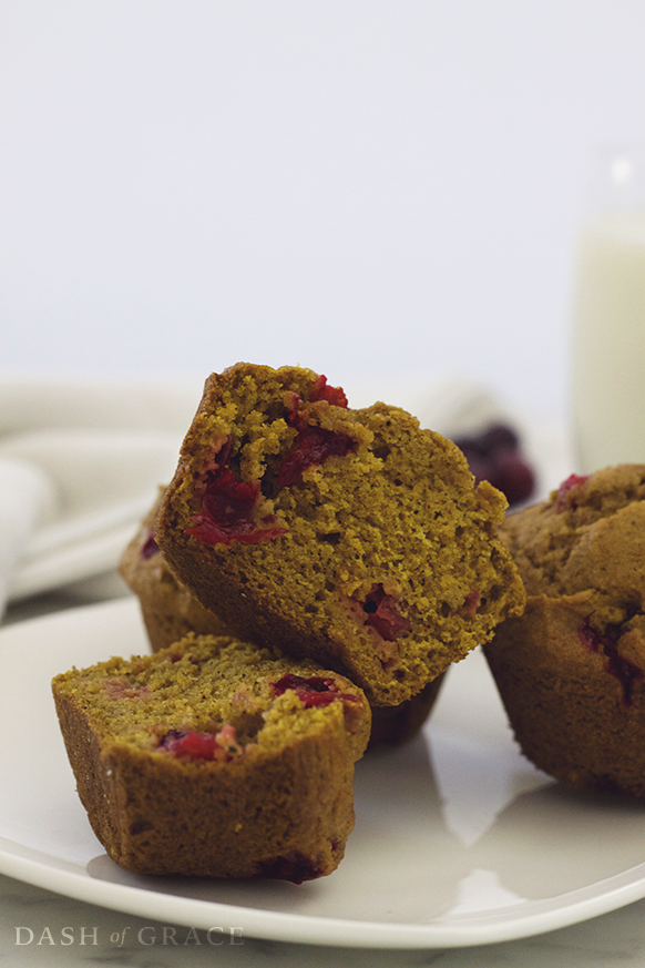 Pumpkin Cranberry Muffins Recipe