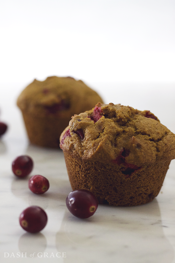 Pumpkin Cranberry Muffins Recipe