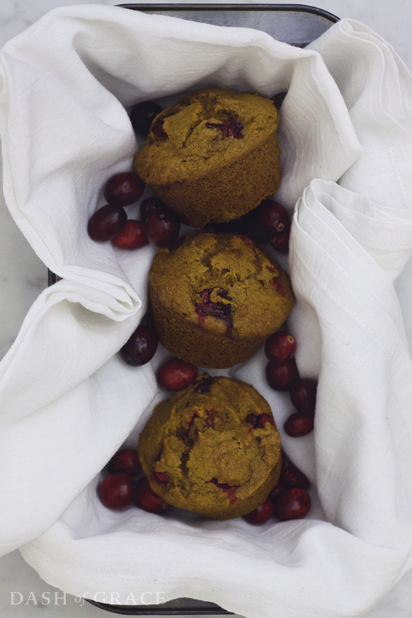 Pumpkin Cranberry Muffins Recipe